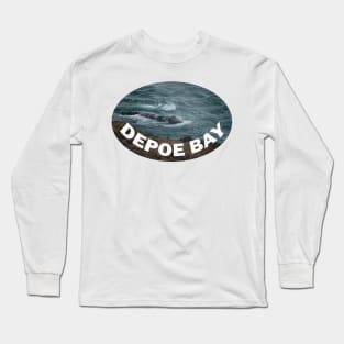 DEPOE BAY OREGON Long Sleeve T-Shirt